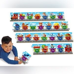 Lakeshore Alphabet Train Floor Puzzle – 27 Pieces – Giant Size